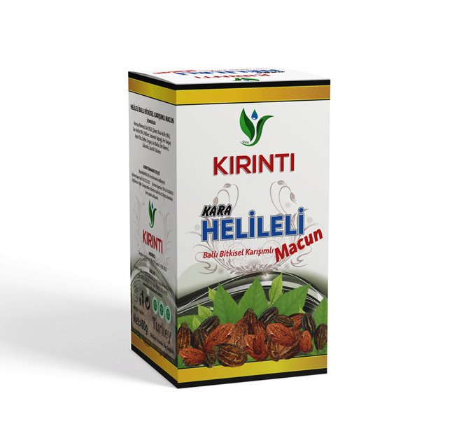 KARA HELİLELİ MACUN 400 Gr.