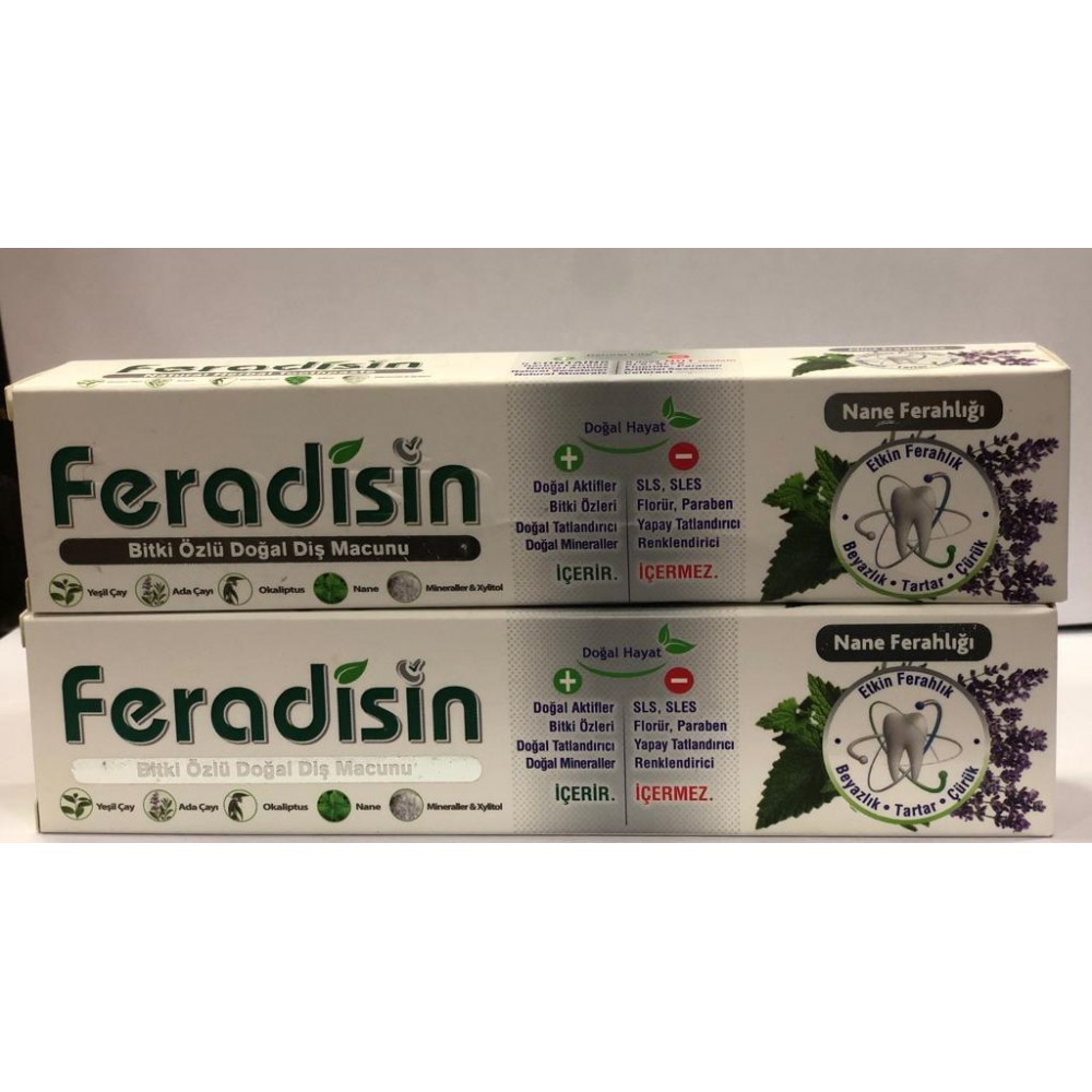 FERADİSİN NANELİ DİŞ MACUN
