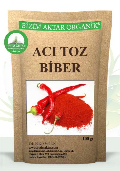 ACI  TOZ BİBER