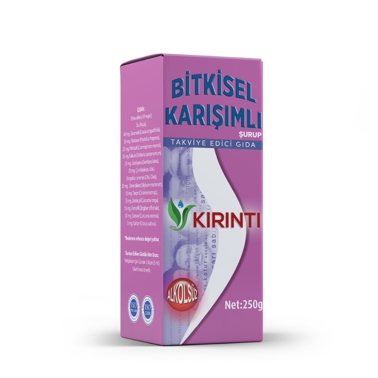 İSVEÇ ŞURUBU ALKOLSÜZ