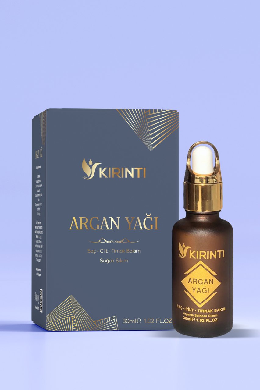 ARGAN YAĞI SOĞUK SIKIM 30 ML (DAMLALIKLI)