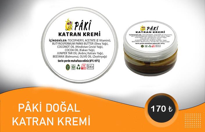 PÂKİ DOĞAL KATRAN KREMİ