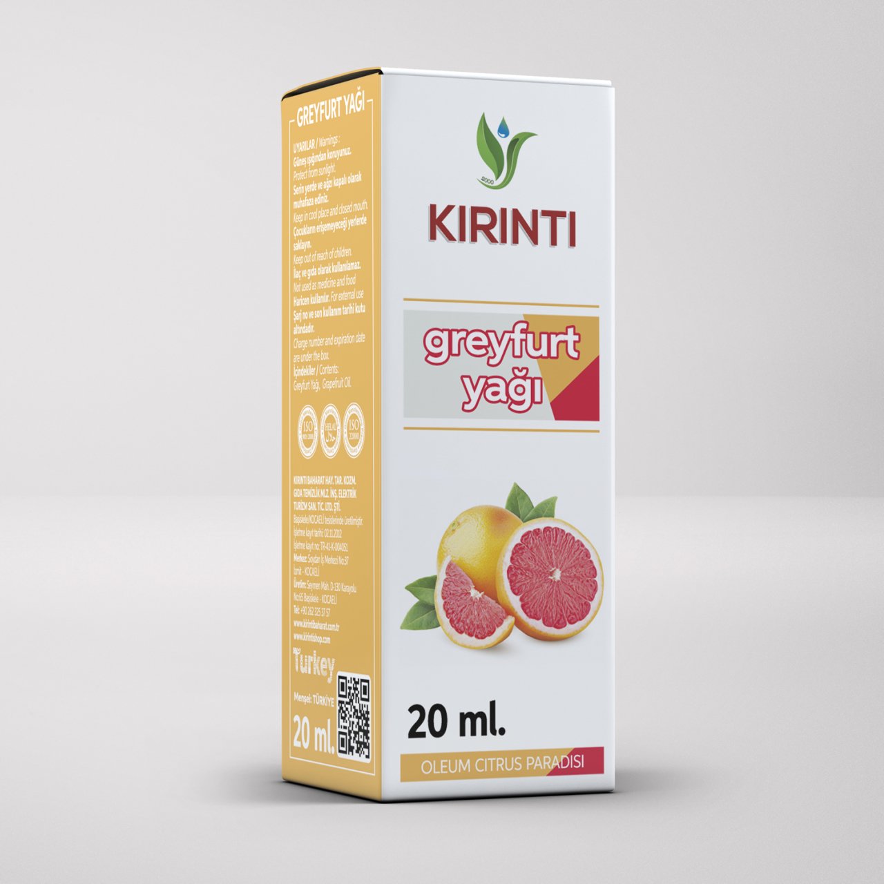 GREYFURT YAĞI 20 ML