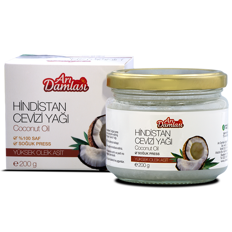  HİNDİSTAN CEVİZİ YAĞI (Katı) 200gr