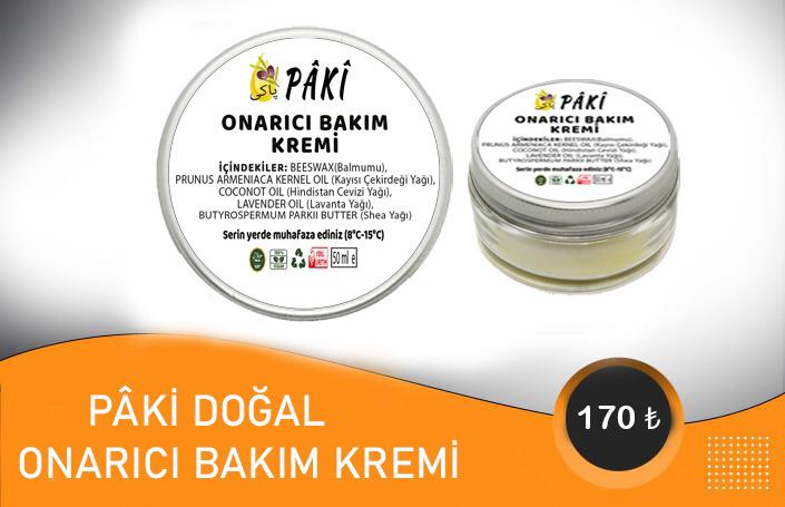 PÂKİ DOĞAL ONARICI BAKIM KREMİ
