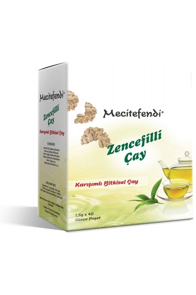 ZENCEFİLLİ ÇAY (SÜZEN POŞET 40LI)