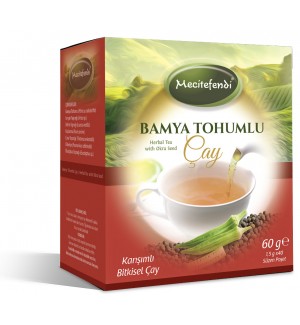 MECİTEFENDİ BAMYA TOHUMLU ÇAY (SÜZEN POŞET 40'LI)