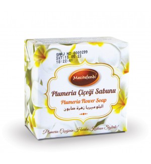 MECİTEFENDİ SARGILI PLUMERİA ÇİÇEĞİ SABUNU 150 GR