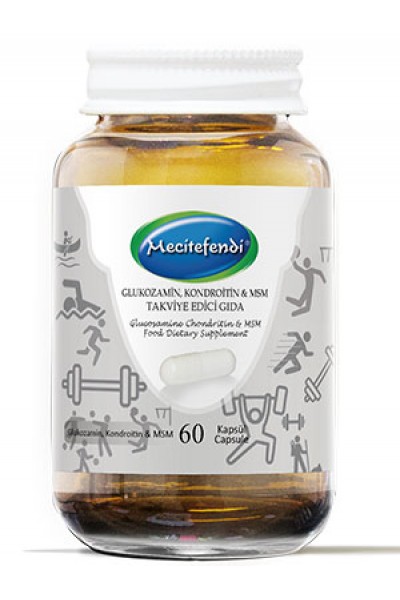 GLUKOZAMİN, KONDROİTİN, MSM KAPSÜL (60 KAPSÜL 785MG)