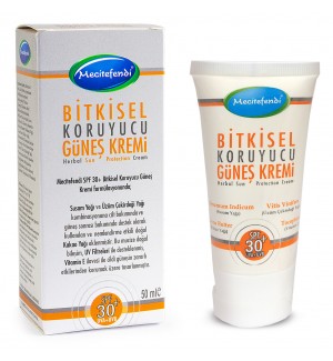 MECİTEFENDİ BİTKİSEL KORUYUCU GÜNEŞ KREMİ (30 SPF) 50 ML