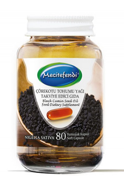 ÇÖREKOTU YAĞI KAPSÜL (80 KAPSÜL* 1300MG)