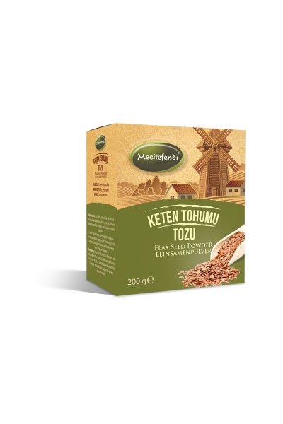 MECİTEFENDİ KETEN TOHUMU TOZU 200 GR