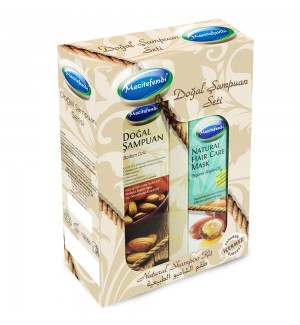 MECİTEFENDİ DOĞAL ŞAMPUAN - BADEM SETİ 250 ML