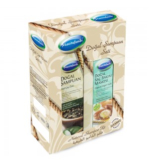 MECİTEFENDİ DOĞAL ŞAMPUAN - YEŞİL ÇAY SETİ 250 ML