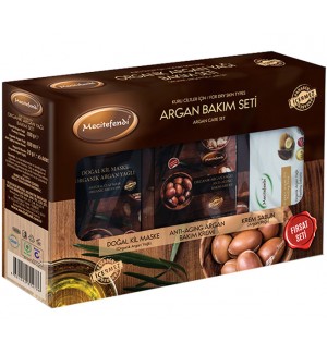 MECİTEFENDİ ORGANİK ARGAN YAĞI BAKIM SETİ
