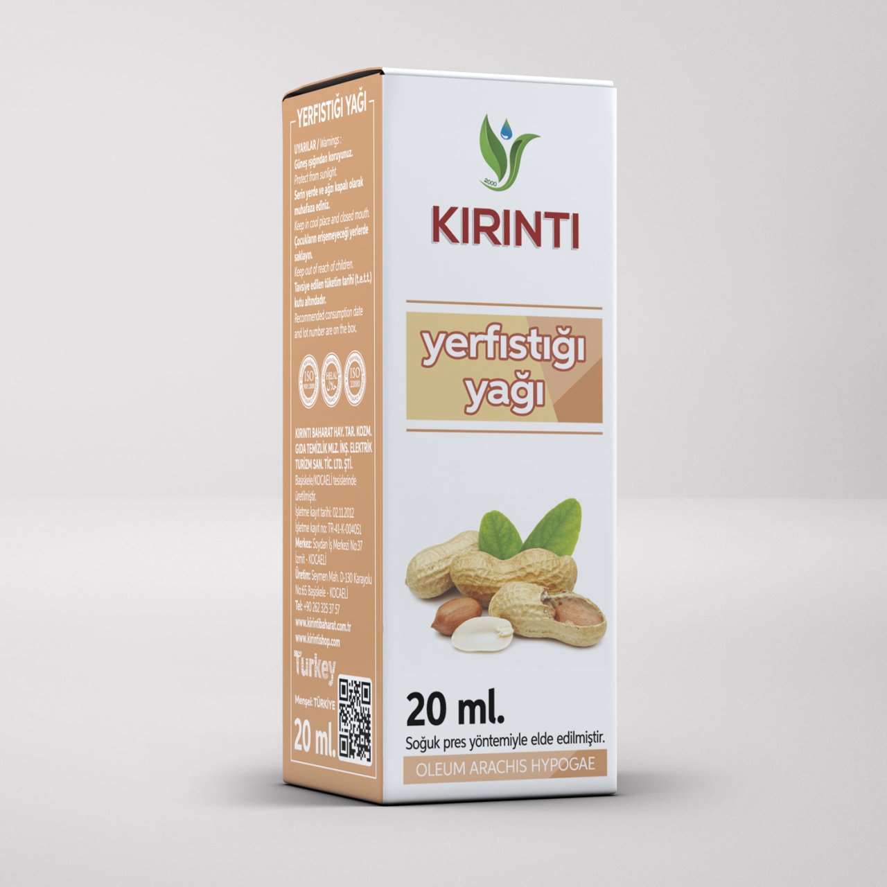 YER FISTIĞI YAĞI 20 ML